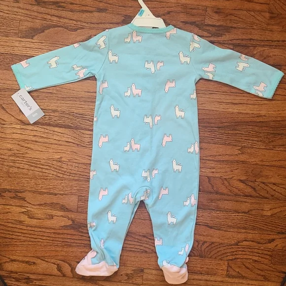 Carter's baby Lamb footsie 6M - Picture 6 of 7